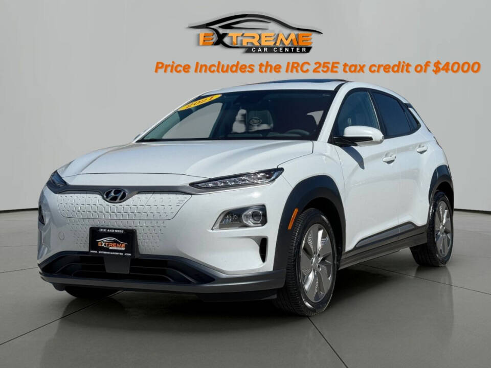 2021 Hyundai KONA Electric for sale at Extreme Car Center in Detroit, MI