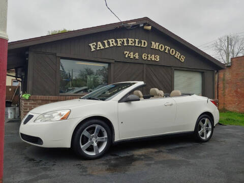 2007 Pontiac G6 for sale at Fairfield Motors in Fort Wayne IN
