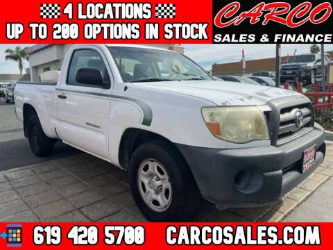 2010 Toyota Tacoma for sale at CARCO SALES & FINANCE in Chula Vista CA