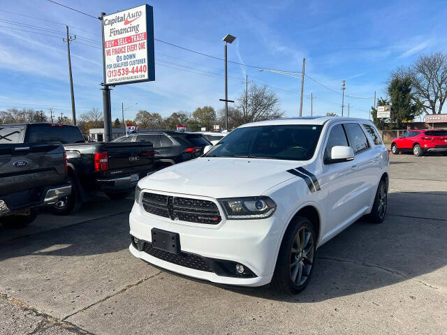 2017 Dodge Durango for sale at Capital Auto Financing in Redford, MI