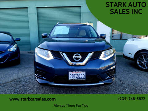 2016 Nissan Rogue for sale at STARK AUTO SALES INC in Modesto CA