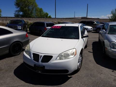 2006 Pontiac G6 for sale at BELOW BOOK AUTO SALES in Idaho Falls ID