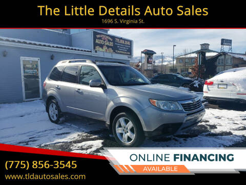 2010 Subaru Forester for sale at The Little Details Auto Sales in Reno NV