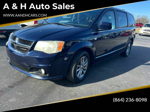 2014 Dodge Grand Caravan for sale at A & H Auto Sales in Greenville SC