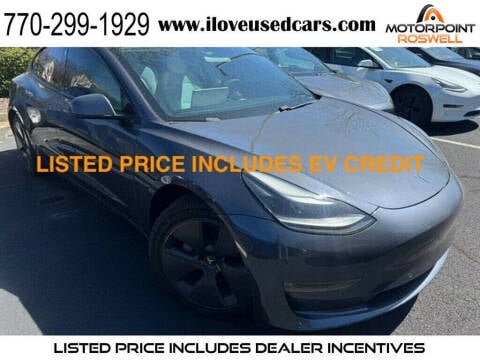 2021 Tesla Model 3 for sale at Motorpoint Roswell in Roswell GA