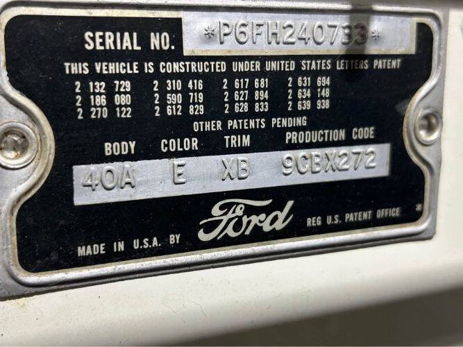 1956 Ford Thunderbird
