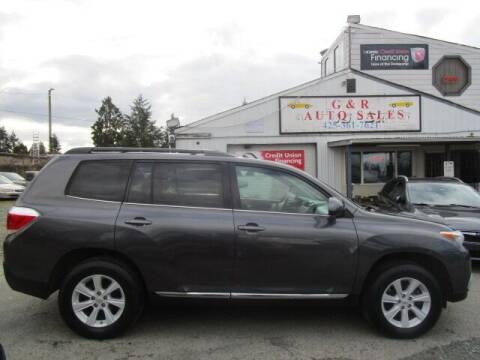 2013 Toyota Highlander for sale at G&R Auto Sales in Lynnwood WA