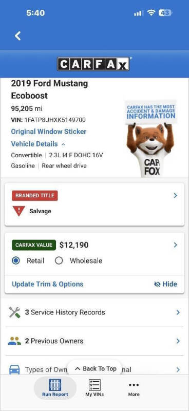 2019 Ford Mustang EcoBoost Premium