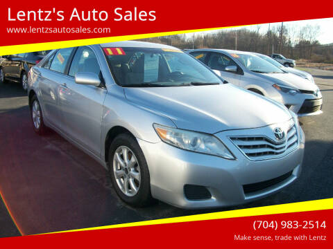 2011 Toyota Camry for sale at Lentz's Auto Sales in Albemarle NC