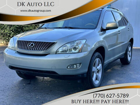 2007 Lexus RX 350 for sale at DK Auto LLC in Stone Mountain GA