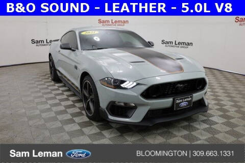 2021 Ford Mustang for sale at Sam Leman Ford in Bloomington IL