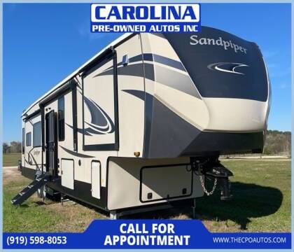 2021 Forest River Sandpiper 368FBS for sale at Carolina Pre-Owned Autos Inc in Durham NC