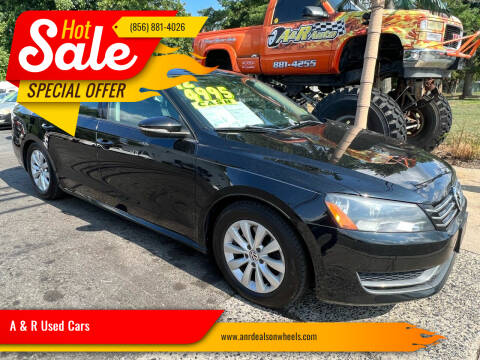 2012 Volkswagen Passat for sale at A & R Used Cars in Clayton NJ