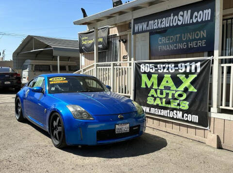 2003 Nissan 350Z for sale at Max Auto Sales in Santa Maria CA