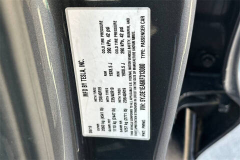 2019 Tesla Model 3 Standard Range Plus