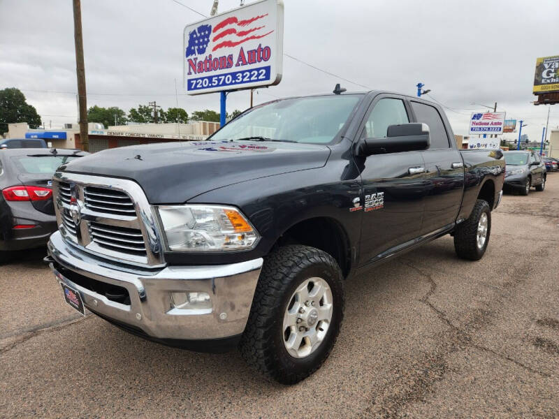 2016 RAM 2500 for sale at Nations Auto Inc. II in Denver CO