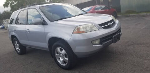 2003 Acura MDX for sale at Blue Lagoon Auto Sales in Plantation FL