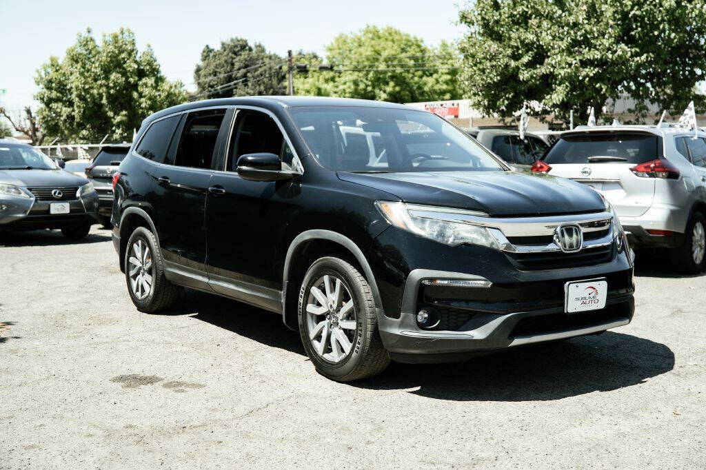 Black 2019 Honda Pilot EX-L EX-L 4dr SUV 2