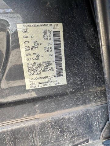 2012 Nissan Armada Platinum