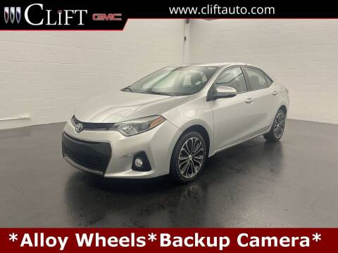 2016 Toyota Corolla for sale at Clift Buick GMC in Adrian MI