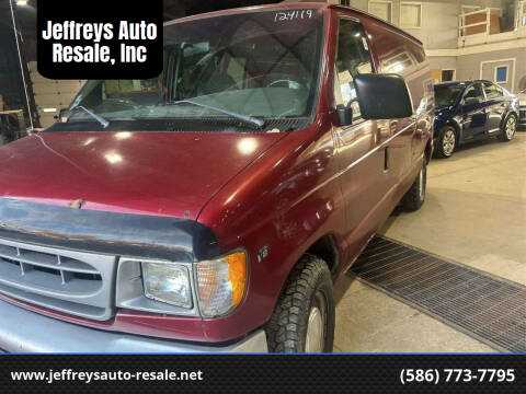 1999 Ford E-150 for sale at Jeffreys Auto Resale, Inc in Clinton Township MI