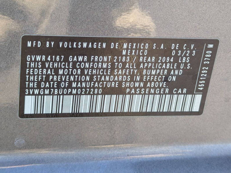 2023 Volkswagen Jetta SEL