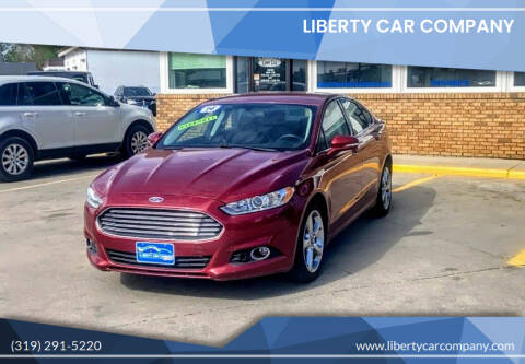 2014 Ford Fusion for sale at Liberty Car Company in Waterloo IA