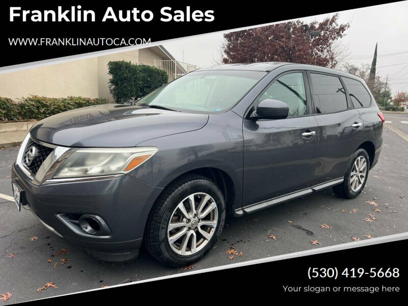 2014 Nissan Pathfinder for sale at Franklin Auto Sales in Yuba City CA