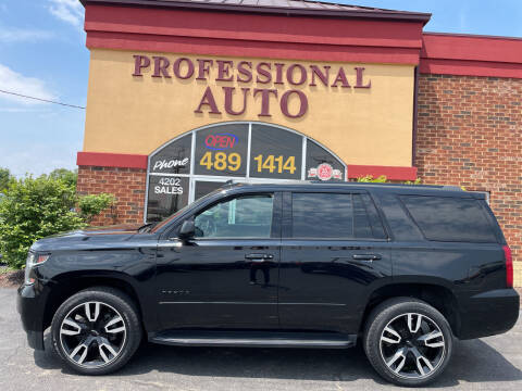 2018 Chevrolet Tahoe for sale at Professional Auto Sales & Service in Fort Wayne IN