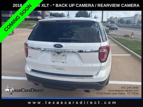 2018 Ford Explorer XLT