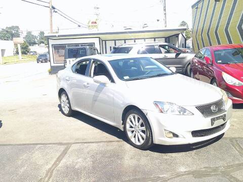 2010 Lexus IS 250 for sale at MIRACLE AUTO SALES in Cranston RI