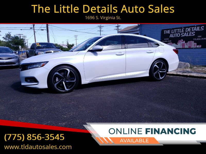 2019 Honda Accord for sale at The Little Details Auto Sales in Reno NV