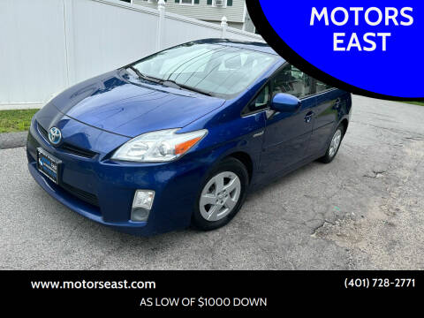 2010 Toyota Prius for sale at MOTORS EAST in Cumberland RI