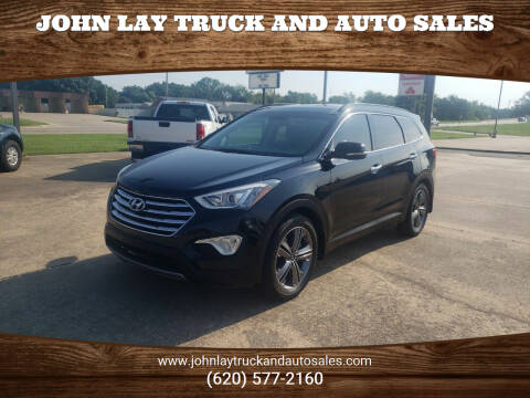 2014 Hyundai Santa Fe for sale at John Lay Truck and Auto Sales in Independence KS