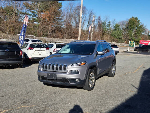 2016 Jeep Cherokee for sale at PAKLAND AUTO SALES in Auburn, MA