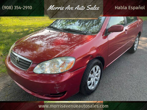 2006 Toyota Corolla for sale at Morris Ave Auto Sales in Elizabeth NJ
