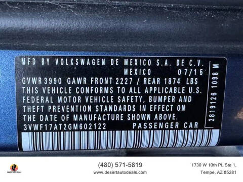 2016 Volkswagen Beetle