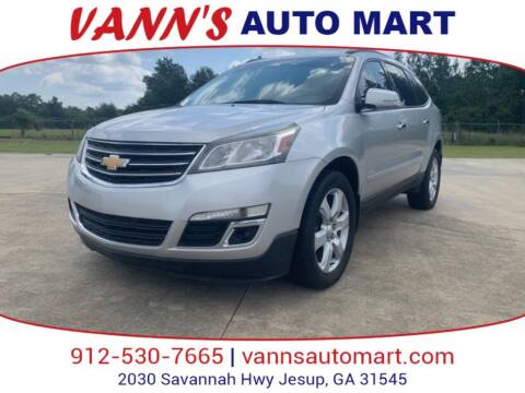 2017 Chevrolet Traverse for sale at VANN'S AUTO MART in Jesup GA