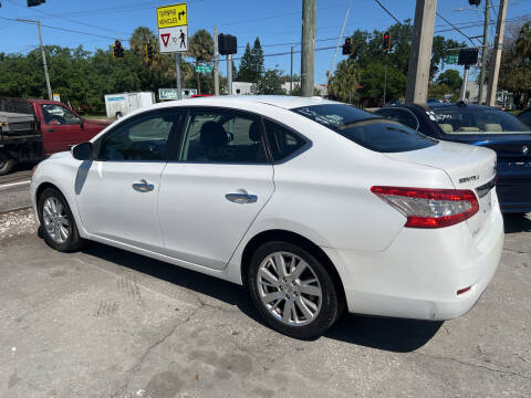 2013 Nissan Sentra for sale at Bay Auto Wholesale INC in Tampa FL