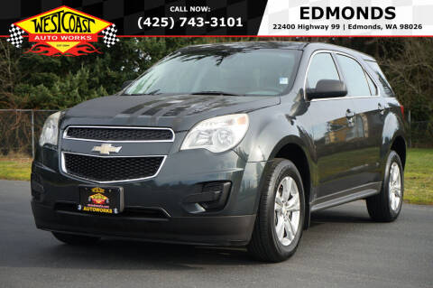 2013 Chevrolet Equinox for sale at West Coast AutoWorks -Edmonds in Edmonds WA