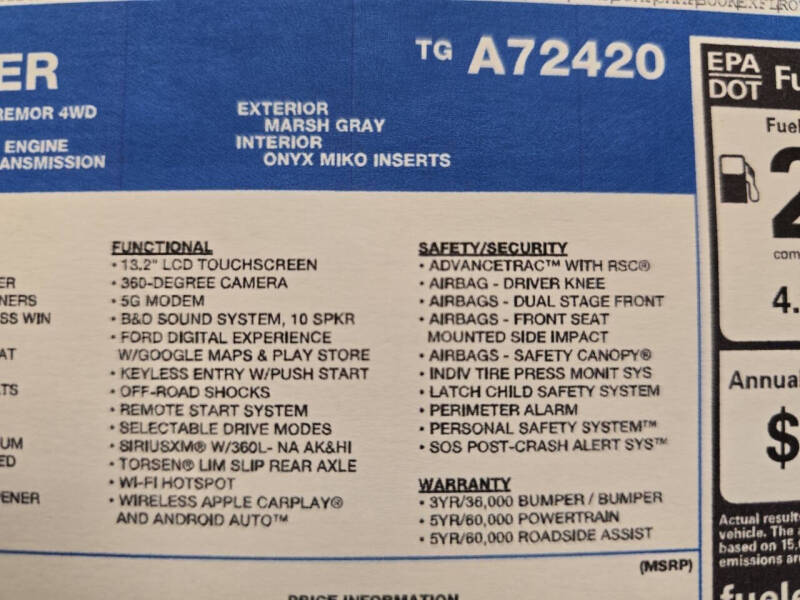 2026 Ford Explorer Tremor