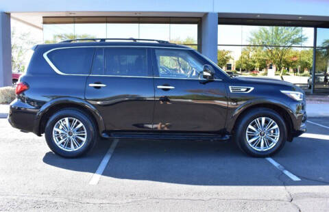 2018 Infiniti QX80 for sale at GOLDIES MOTORS in Phoenix AZ