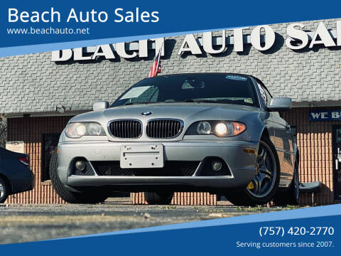 2006 BMW 3 Series for sale at Beach Auto Sales in Virginia Beach VA