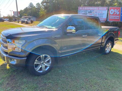 2015 Ford F-150 for sale at TOP OF THE LINE AUTO SALES in Fayetteville NC