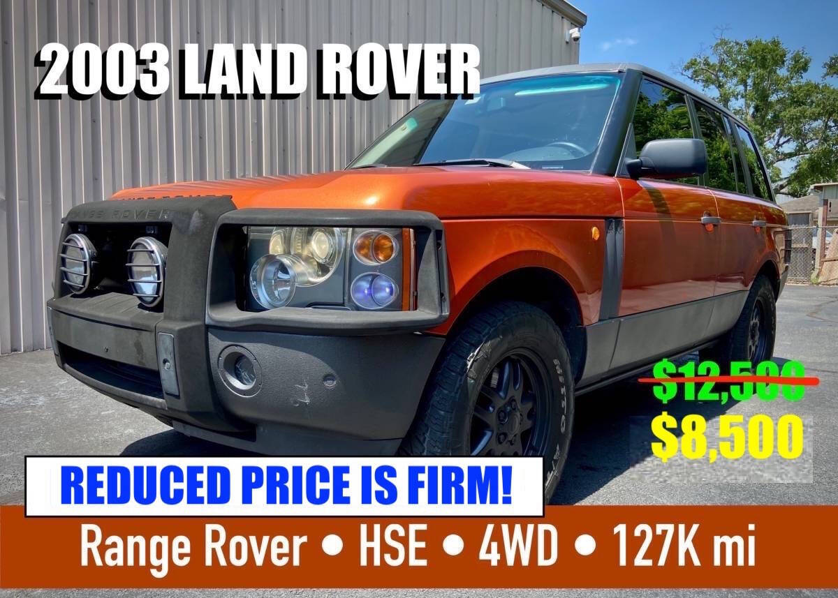 2003 Land Rover Range Rover 1