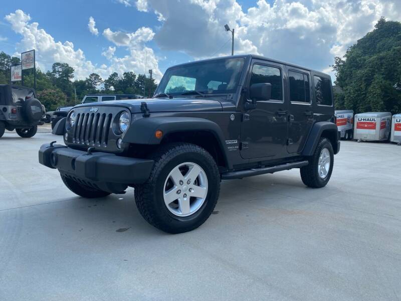 2014 Jeep Wrangler Unlimited for sale at C & C Auto Sales & Service Inc in Lyman SC