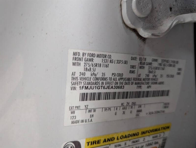 2018 Ford Expedition XL Fleet