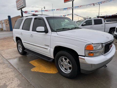 2002 GMC Yukon for sale at Tiger Auto Sales in Guymon OK