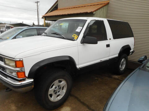 1992 Chevrolet Blazer for sale at Cooper's Wholesale Cars in West Point MS
