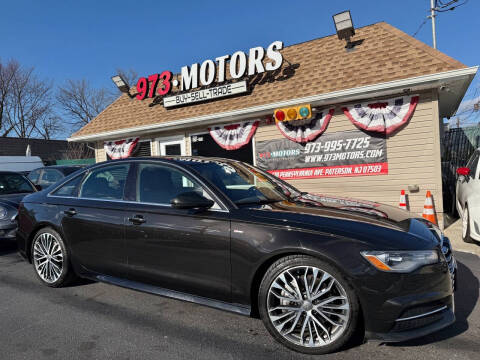 2016 Audi A6 for sale at 973 MOTORS in Paterson NJ